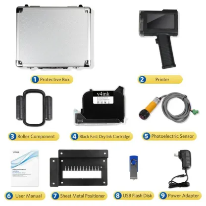 🪄High Definition Portable Handheld Inkjet Marking and Lot Coding Printer