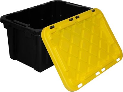 DIY 27 Gallon Tote Storage Rack Plans for 15 Totes
