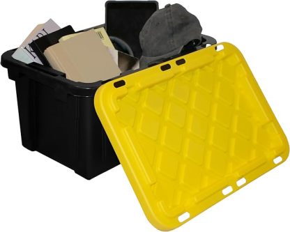 DIY 27 Gallon Tote Storage Rack Plans for 15 Totes