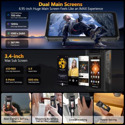 Ulefone Armor 30 Pro 5G Dual Screen Rugged Phone