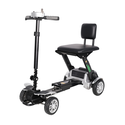 Compact Mobility Scooter with Backrest
