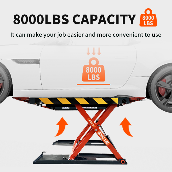 8000lb Mid Rise Scissor Lift