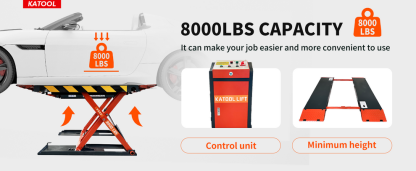 8000lb Mid Rise Scissor Lift