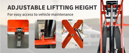 8000lb Mid Rise Scissor Lift