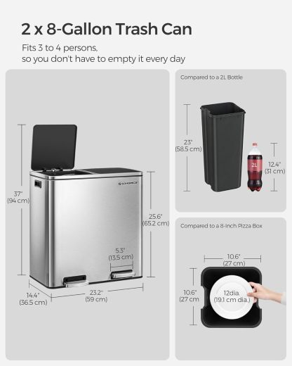 Garbage Can for Kitchen