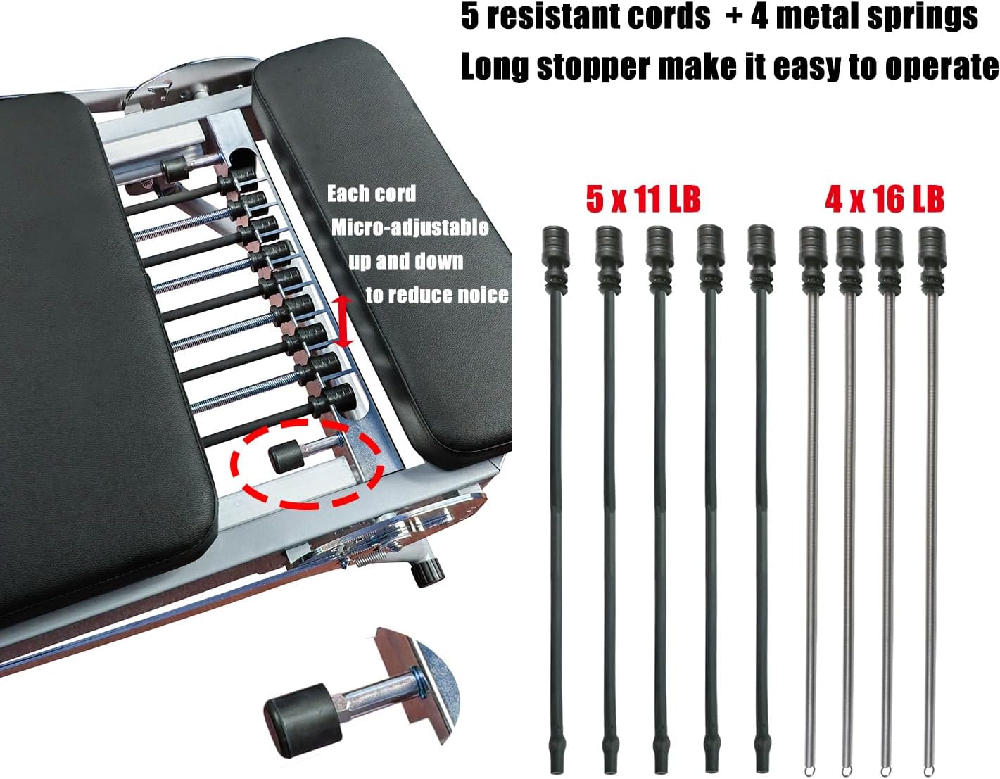 Foldable Pilates Machine Equipment for Home