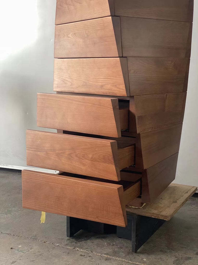 Elegant Rectangular Coffee Table with Side Drawer