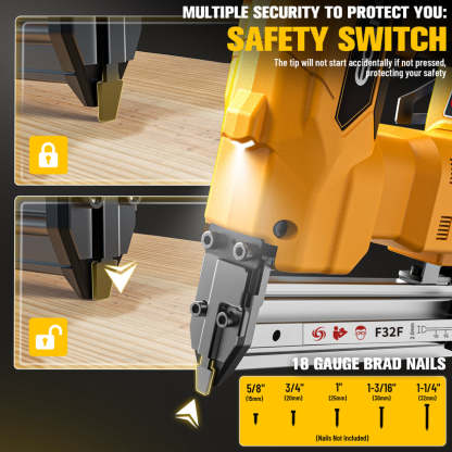 Ecarke 18Gauge Brad Nailer