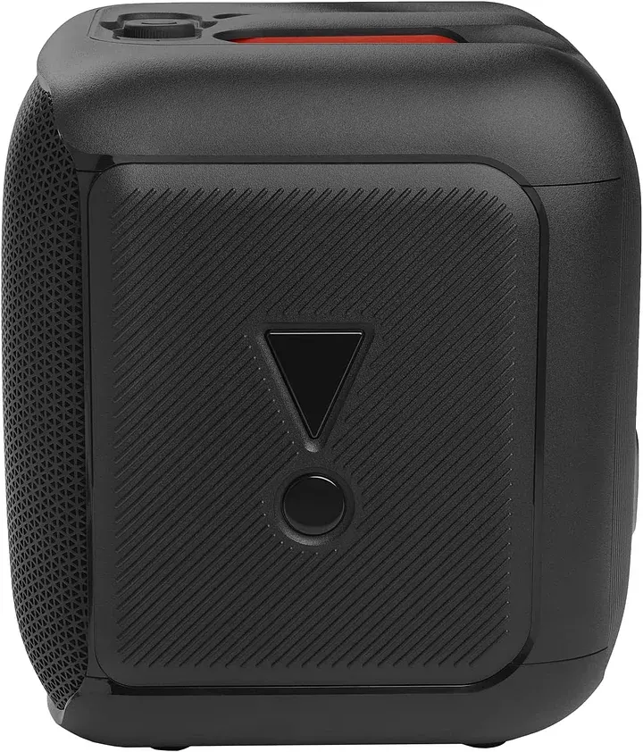 100W Sound, Built-in Dynamic Light Show, and Splash Proof Design, Black