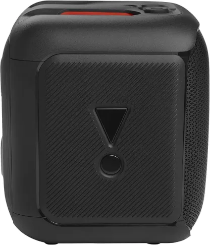 100W Sound, Built-in Dynamic Light Show, and Splash Proof Design, Black