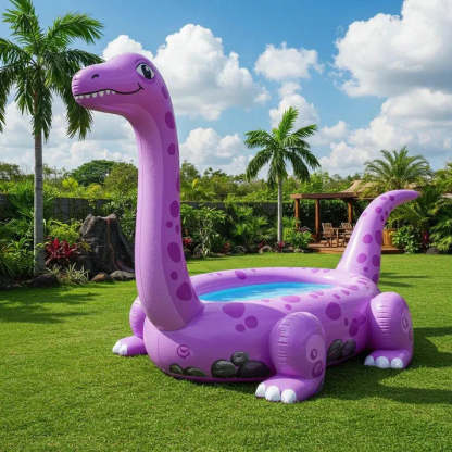 Inflatable Dinosaur Pool: Bring Jurassic Adventure to Your Backyard