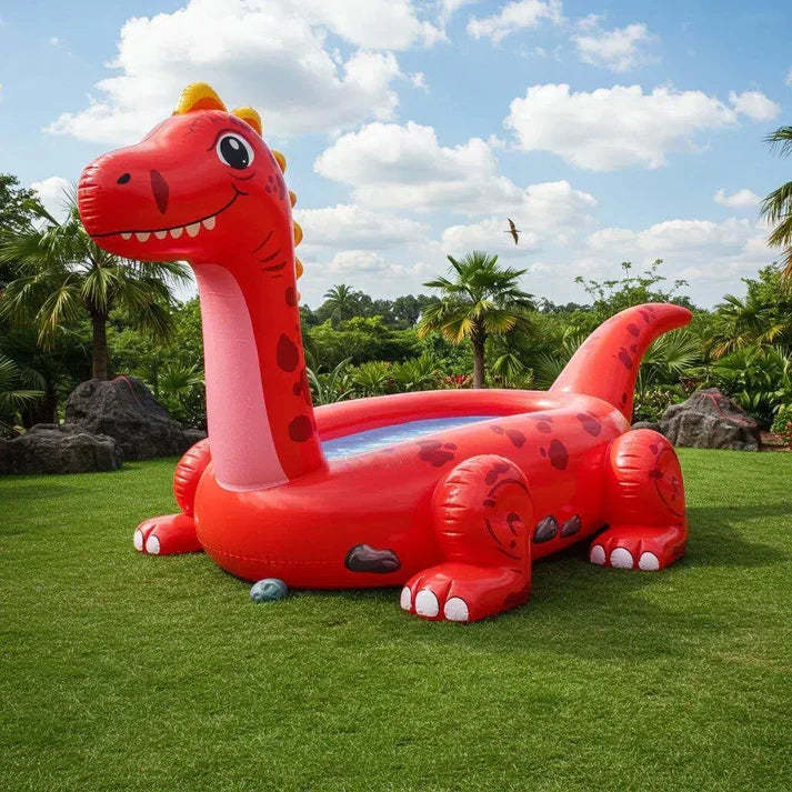 Inflatable Dinosaur Pool: Bring Jurassic Adventure to Your Backyard