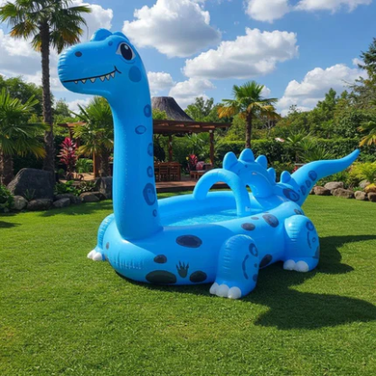 Inflatable Dinosaur Pool: Bring Jurassic Adventure to Your Backyard