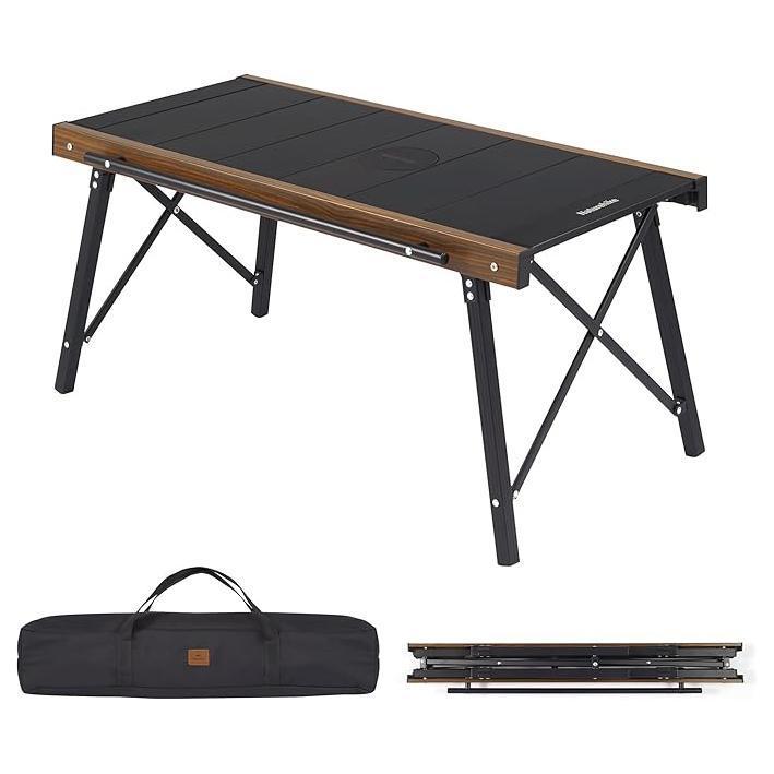 Modular Camping Table Foldable Ultralight, Portable Aluminum Camp Tabl