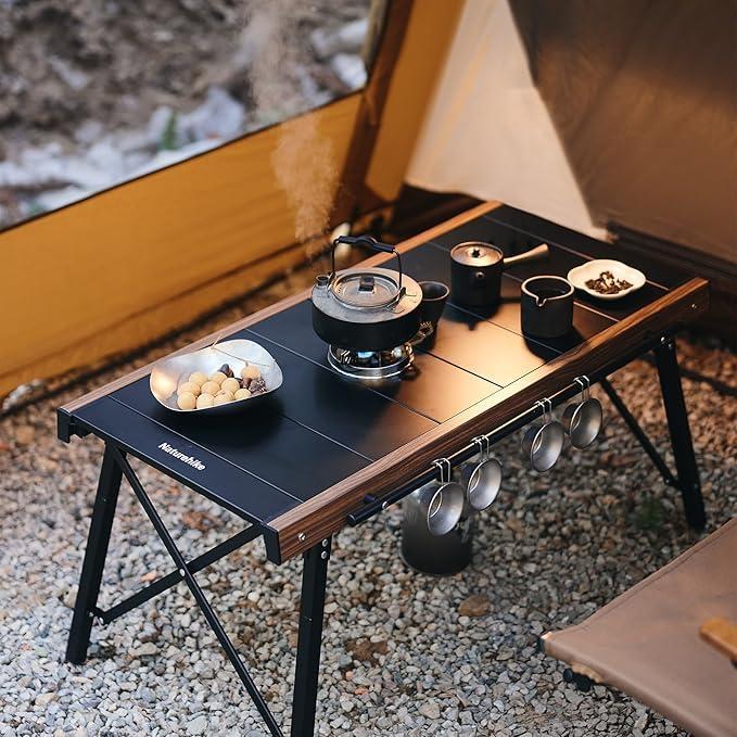 Modular Camping Table Foldable Ultralight, Portable Aluminum Camp Table