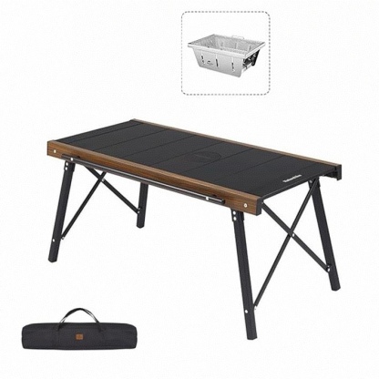 Modular Camping Table Foldable Ultralight, Portable Aluminum Camp Table
