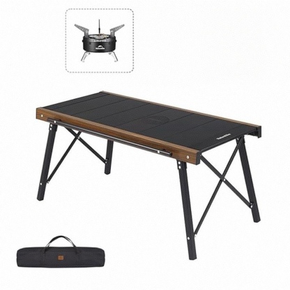 Modular Camping Table Foldable Ultralight, Portable Aluminum Camp Table