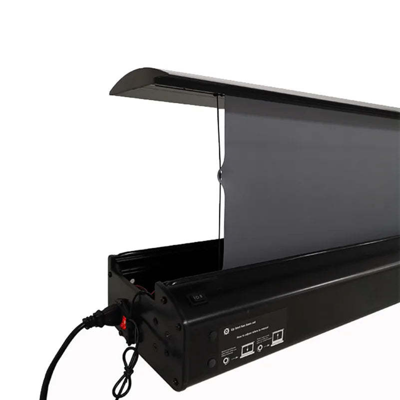 Fully Adaptive 4k Foldaway Floor Rising Projector Screen Electric Ground Rise Projection Screen Automatic Lifting Movable Home Theater