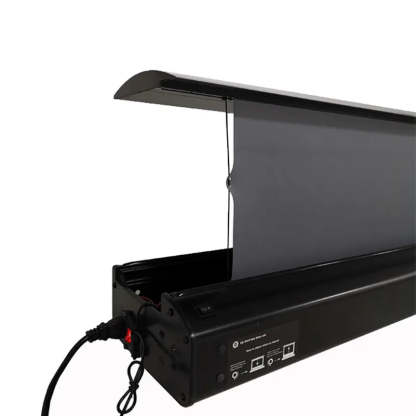Fully Adaptive 4k Foldaway Floor Rising Projector Screen Electric Ground Rise Projection Screen Automatic Lifting Movable Home Theater