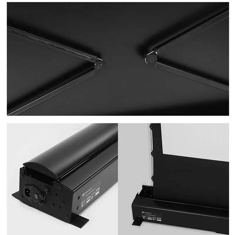 Fully Adaptive 4k Foldaway Floor Rising Projector Screen Electric Ground Rise Projection Screen Automatic Lifting Movable Home Theater
