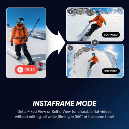 Insta360 X5 - Waterproof 8K 360° Action Camera
