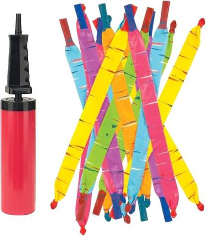✨LAST DAY ONLY 49% OFF🔥 [100 Pack] Rocket Balloons Plus 1 Easy-To-Use Pump - Party Pack
