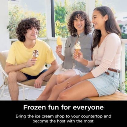😍New Product Offers🔥Ninja Swirl by CREAMi Soft Serve & Ice Cream Machine