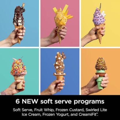 😍New Product Offers🔥Ninja Swirl by CREAMi Soft Serve & Ice Cream Machine