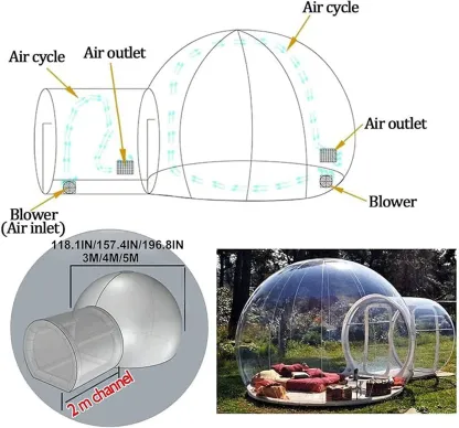 🌐 DreamDome™ – The Ultimate Transparent Tent for Magical Moments ✨🎉