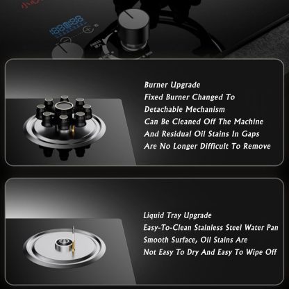 Gas Stove, with 2 Burners, 5.2KW with Timer Function