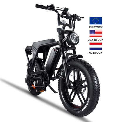 V8 Electric Bike: Unleash 1000W Power, 70KM Range—The Ultimate Fat - Tire Beast! 🚴♂️ 