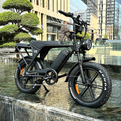 V8 Electric Bike: Unleash 1000W Power, 70KM Range—The Ultimate Fat - Tire Beast! 🚴♂️ 