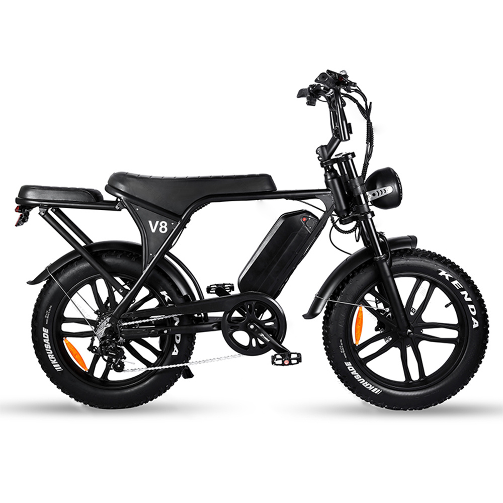 V8 Electric Bike: Unleash 1000W Power, 70KM Range—The Ultimate Fat - Tire Beast! 🚴♂️ 