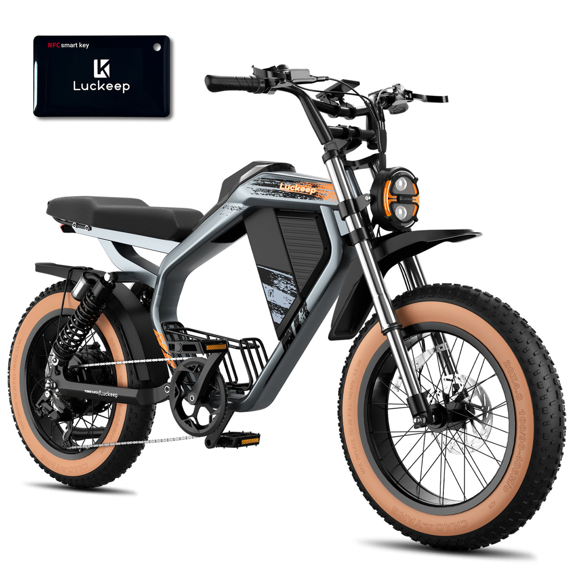 LUCKEEP M5 Max 20" Electric Dirt Motorbike 1500W Motor 52V 20Ah/40Ah Battery