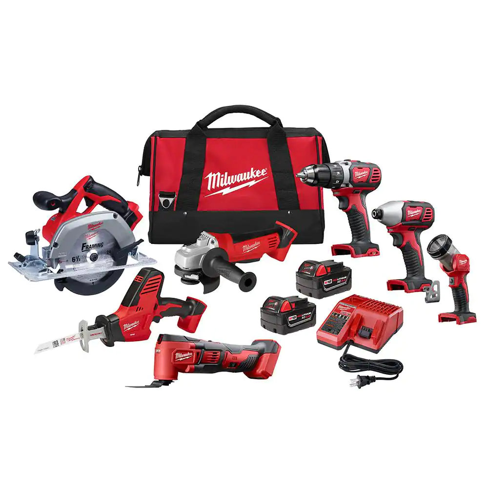 M18 18V Lithium-Ion Cordless Combo Tool Kit