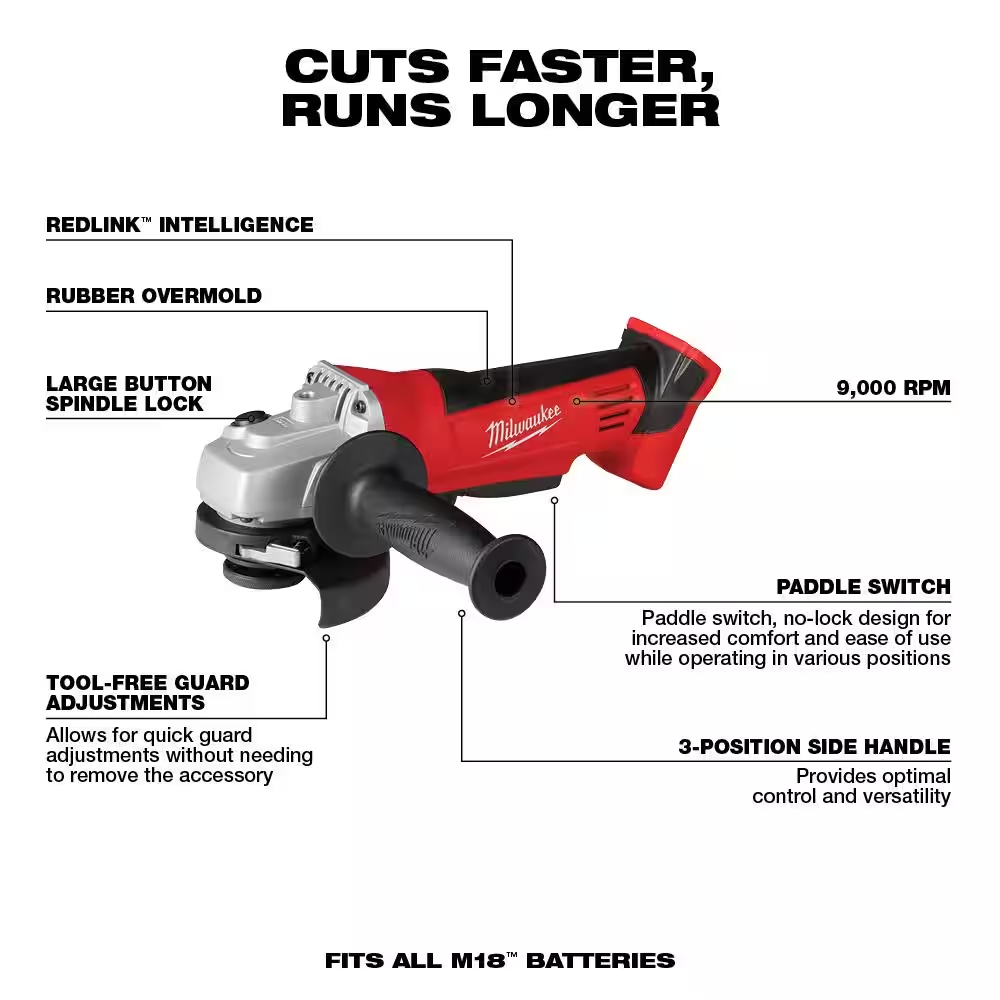 M18 18V Lithium-Ion Cordless Combo Tool Kit
