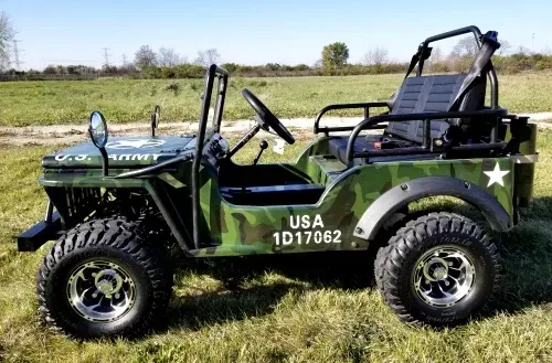 🔥Factory clearance sale-Mini Gas 125cc jeep Mini Truck ELITE Editionr-Supports worldwide shipping