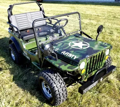 🔥Factory clearance sale-Mini Gas 125cc jeep Mini Truck ELITE Editionr-Supports worldwide shipping