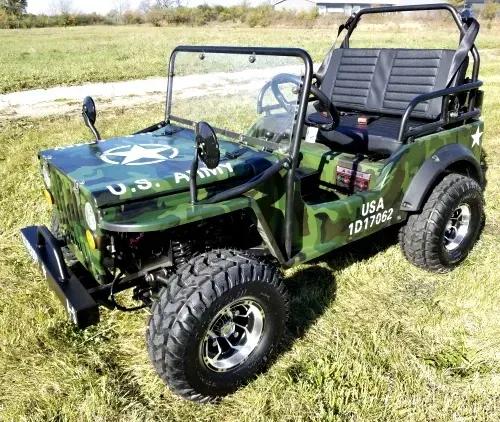 🔥Factory clearance sale-Mini Gas 125cc jeep Mini Truck ELITE Editionr-Supports worldwide shipping
