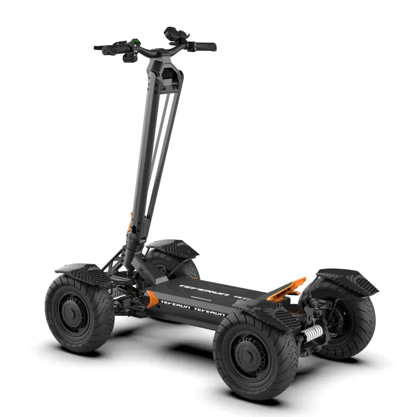 🛵New Teverun Folding Adult 4-wheel Powerful Electric Mobility Scooter🛵