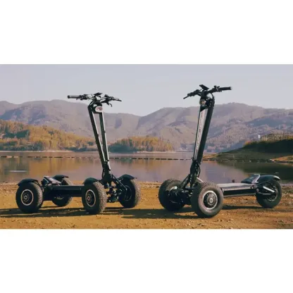 🛵New Teverun Folding Adult 4-wheel Powerful Electric Mobility Scooter🛵