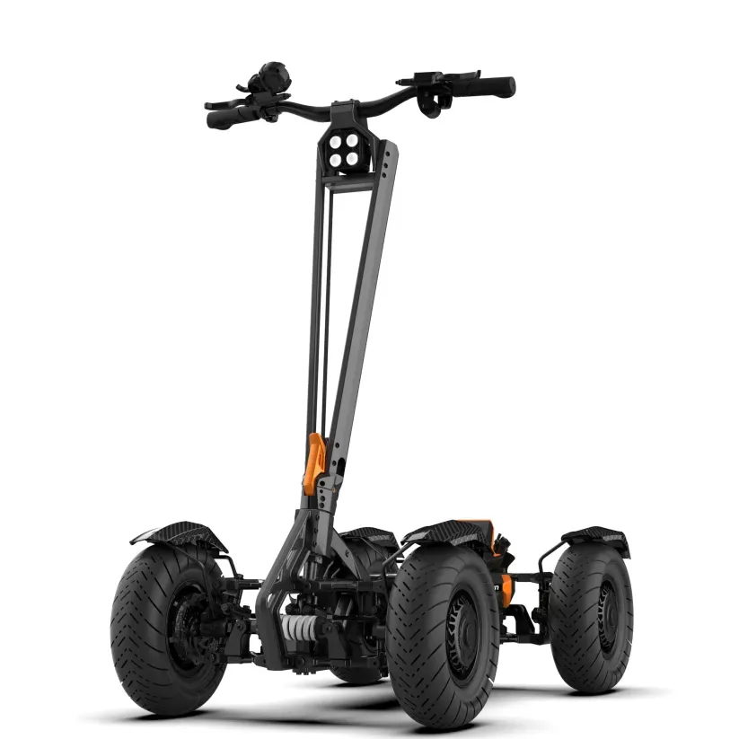 🛵New Teverun Folding Adult 4-wheel Powerful Electric Mobility Scooter