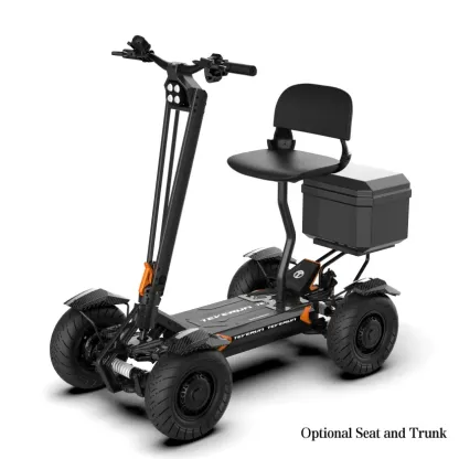 🛵New Teverun Folding Adult 4-wheel Powerful Electric Mobility Scooter🛵