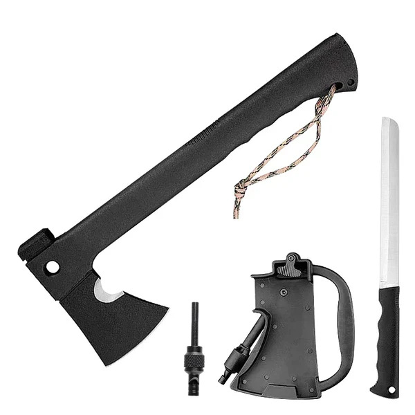 🪓 Multipurpose Survival Tomahawk 🌲—Tough Tool for Wilderness & Emergencies! 🔥