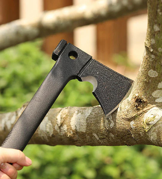 🪓 Multipurpose Survival Tomahawk 🌲—Tough Tool for Wilderness & Emergencies! 🔥