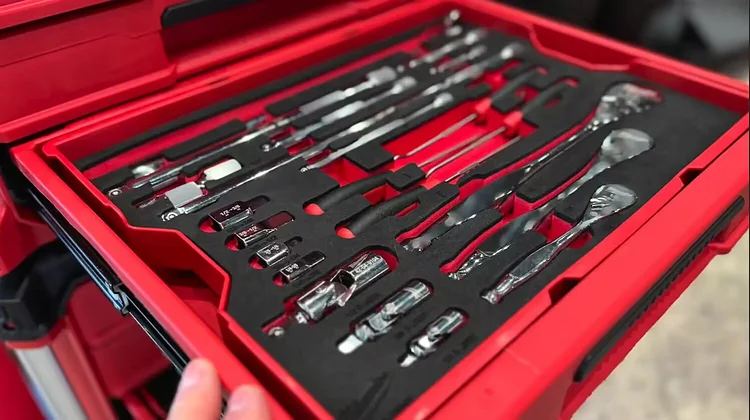 🔥🔥🔥2025 New Super Sale 366-pc Master Mechanics Hand Tool Set with PACKOUTTM Drawers and Dolly 1