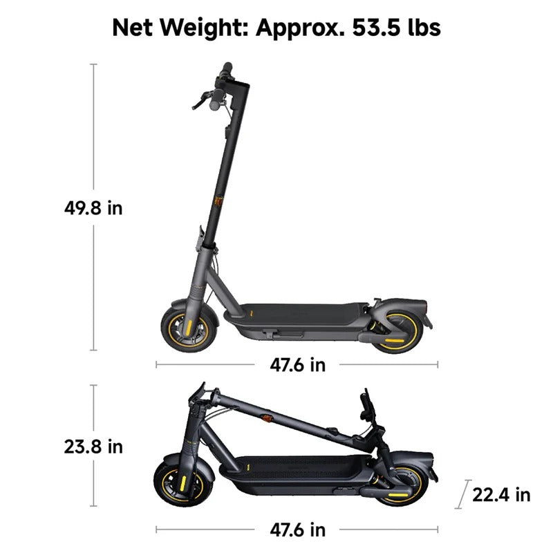 🔥Father’s Day Blowout!💥Segway Ninebot MAX Electric Pedal Scooter with Helmet