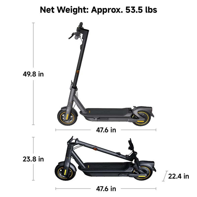 🔥Father’s Day Blowout!💥Segway Ninebot MAX Electric Pedal Scooter with Helmet