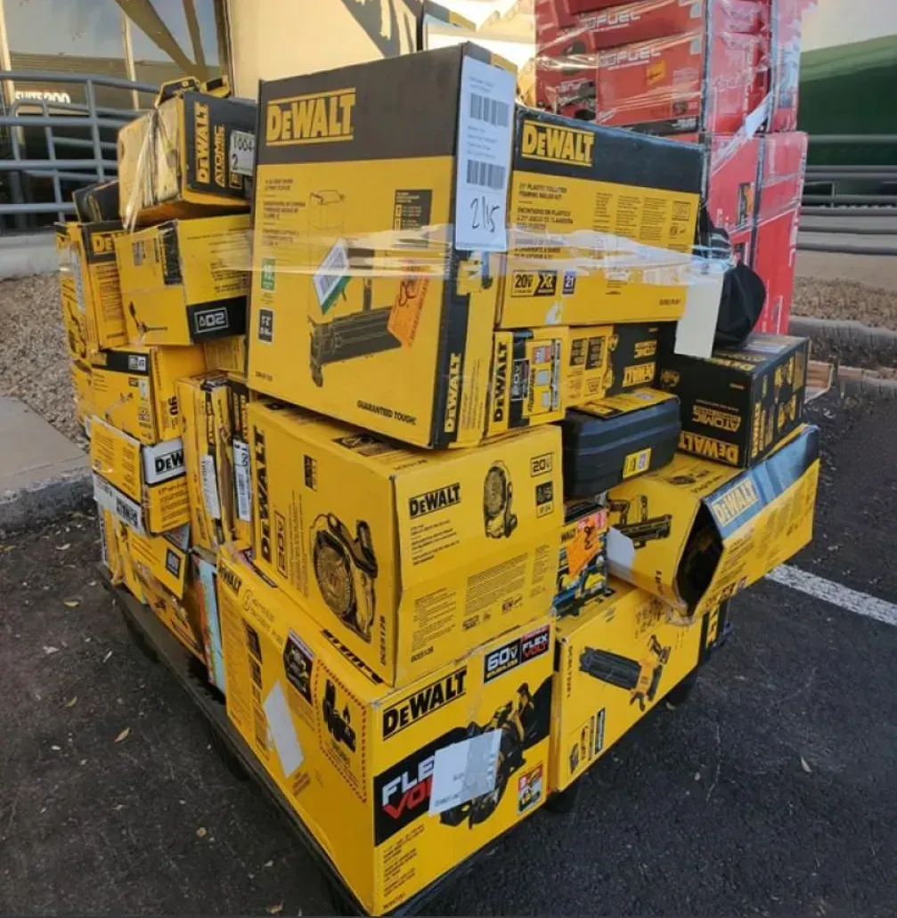 💥Stock is running low！！💥 MIXED TOOLS PALLET – LOT ID: 241005 – Untested Customer Return