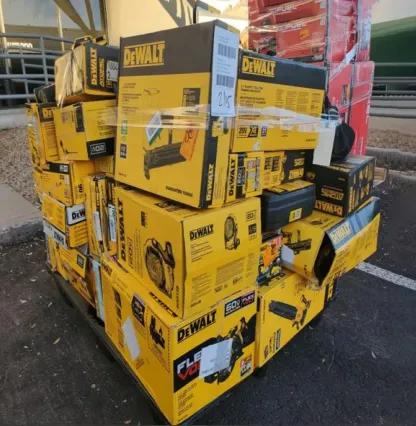 💥Stock is running low！！💥 MIXED TOOLS PALLET – LOT ID: 241005 – Untested Customer Return
